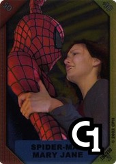 Spider-Man / Mary Jane (movie scene) 196/250 Foil